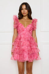 Minivestido Chic Allure Rosa