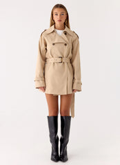 Minicasaco Trench Jackie - Bege