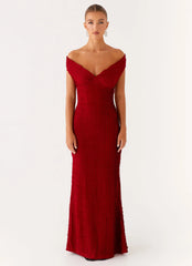 Maxivestido Chantelle - Rojo