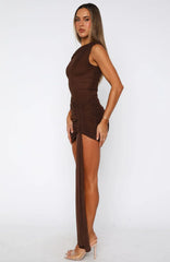 Minivestido Make Them Jealous Chocolate