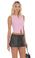 Minissaia Envolvente Jeans Preto Desbotado
