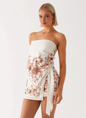 Top Cropped Sonhos - Off-white