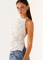 Top Evia Halter - Marfim