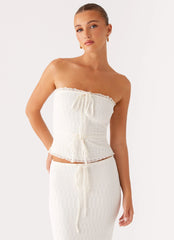 Top Bandeau Blakely - Marfil