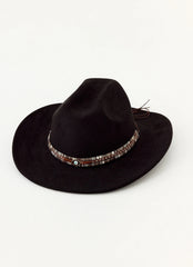 Sombrero vaquero Lone Star - Negro