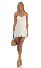 Vestido Corpete Branco