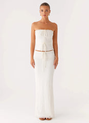 Top Bandeau Blakely - Marfil