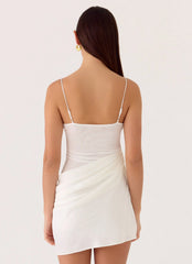 Minivestido Eternal Energy - Marfil