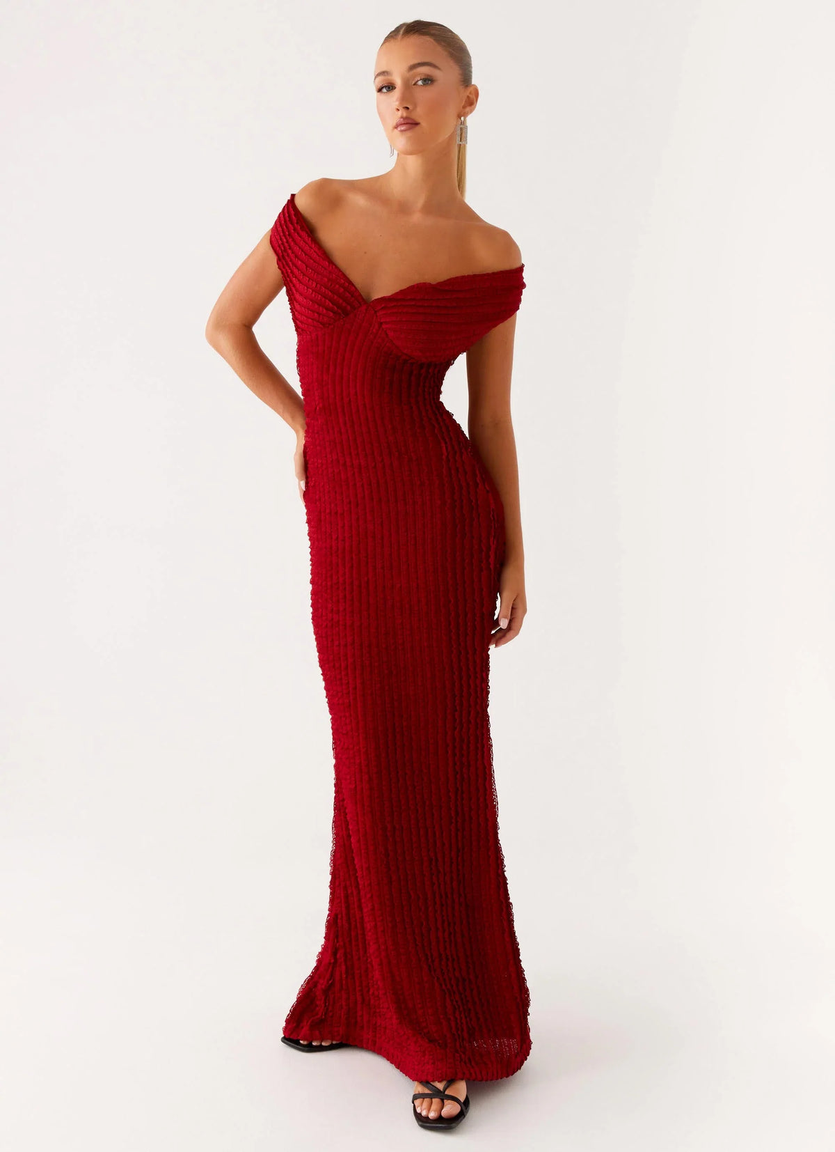 Maxivestido Chantelle - Rojo
