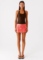 Top Halter Nera - Chocolate