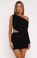 Minivestido Can't Give In Negro