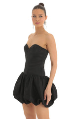 Vestido Corset Balão Preto