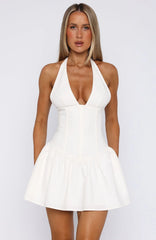 Minivestido Never Ever Branco