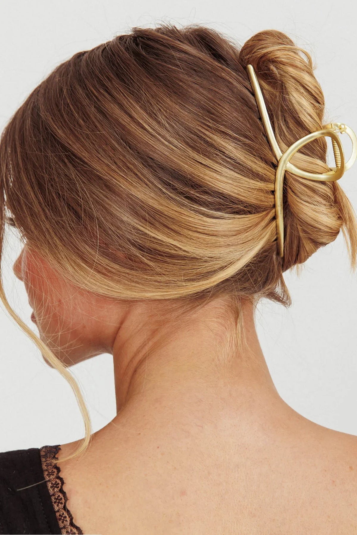 Anouk Pinza para el Pelo Dorada