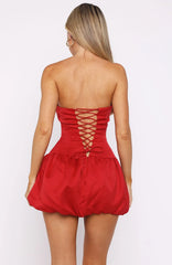 Minivestido Serenade Solar Vermelho