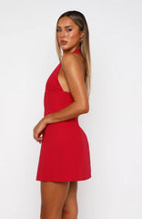 Mini Vestido Feelings For You Rojo