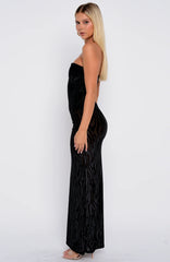 Vestido Maxi Tomara que Caia Running The Show Preto