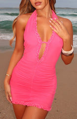Minivestido Oasis Palm Springs Rosa