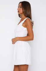 Minivestido Branco Atrevido Mas Fofo