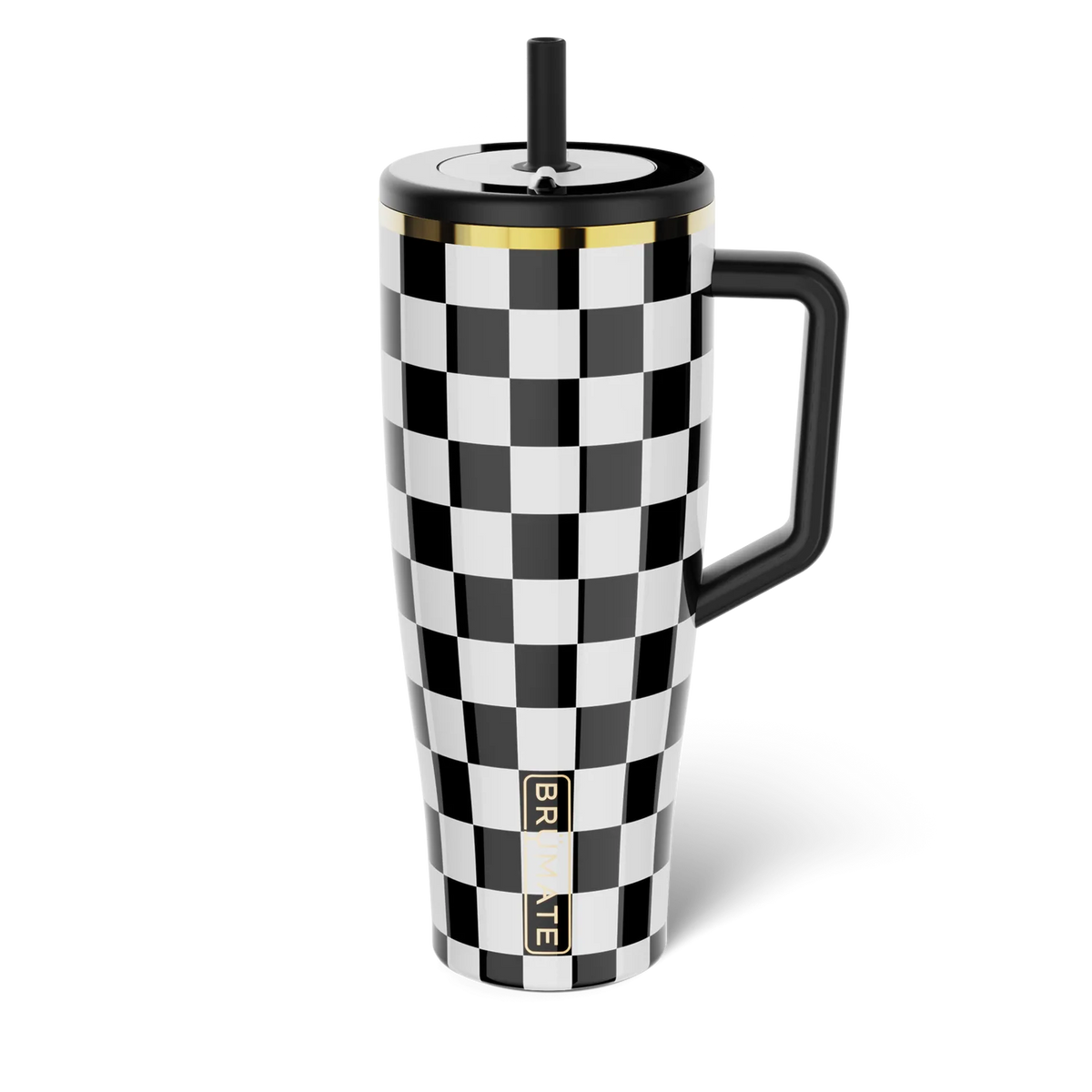 Brumate Era 40oz Black & White Checker