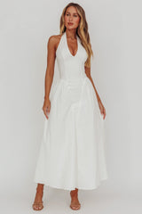 Vestido El Corazon frente única creme