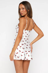 Minivestido Let's Get Going Cereza