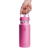 Hydro Flask 32fl oz Wide Mouth Flex Straw Bottle - Passion Pink