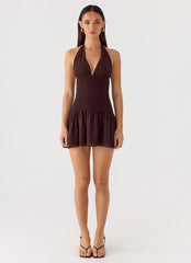 Minivestido Holden - Chocolate