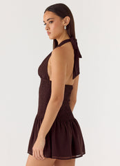 Minivestido Holden - Chocolate