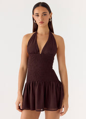 Minivestido Holden - Chocolate