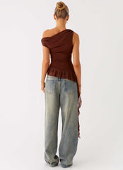 Blusa Mica - Chocolate