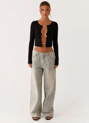 Top Pippa - Negro