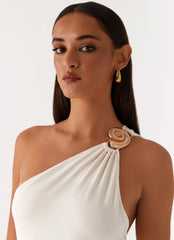 Vestido Maxi Infinito - Marfim