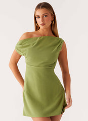 Vestido Mini Lady Love Linen - Cactus