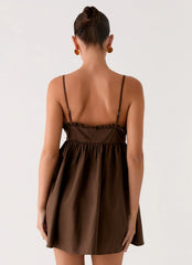 Minivestido Jonas - Marrón