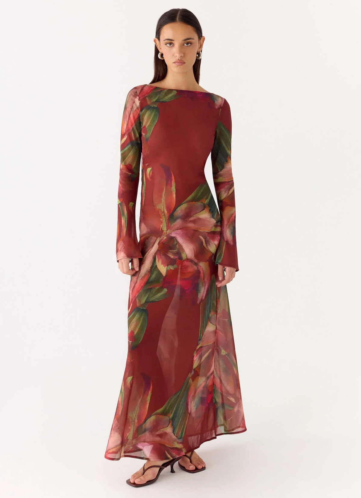 Vestido Longo Chiffon Charmayne - Cuba Cuba