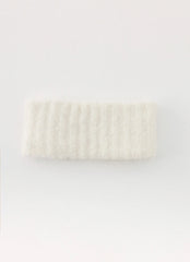 Diadema de punto Snow Ball - Crema