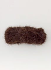Tiara de Pelo Sintético North Pole - Chocolate