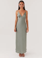 Maxivestido Sorrento Sun - Azul verdoso
