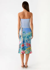 Vestido Midi Tomara Que Caia Niko - Estampa Floral