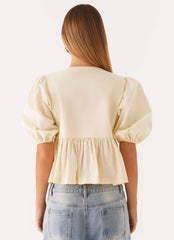 Top con lazo Western Wind - Amarillo
