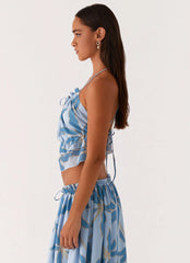 Zaya Top Tomara que Caia - Azul Opulento