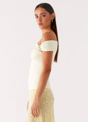 Blusa Catch Flights - Amarelo