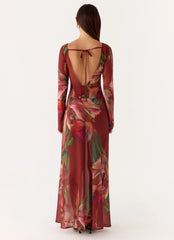 Vestido Longo Chiffon Charmayne - Cuba Cuba