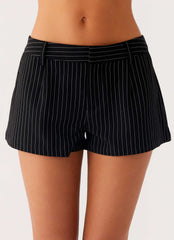 Pantalones cortos Reyka de traje - Negros