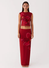 Waiting for Dawn Malla Top - Rosa