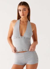 Roxy Mini Shorts - Gris