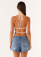 Top Evia Halter - Marfim