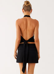 Top Amalia - Negro