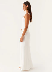 Vestido largo Jocelyn - Blanco